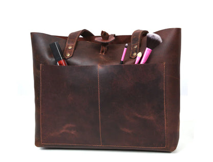 Leather Willow Tote-Handbags, purses, etc.-www.Shopthatapp.com-Tolredo Leather
