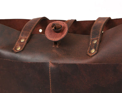 Leather Willow Tote-Handbags, purses, etc.-www.Shopthatapp.com-Tolredo Leather