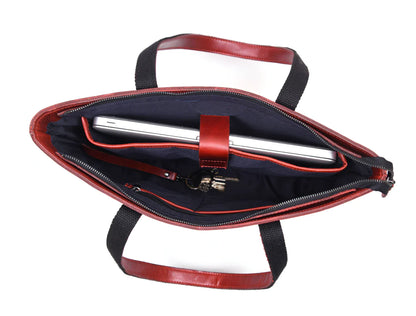 Leather Myra Tote Bag-Everything leather-www.Shopthatapp.com-Tolredo Leather