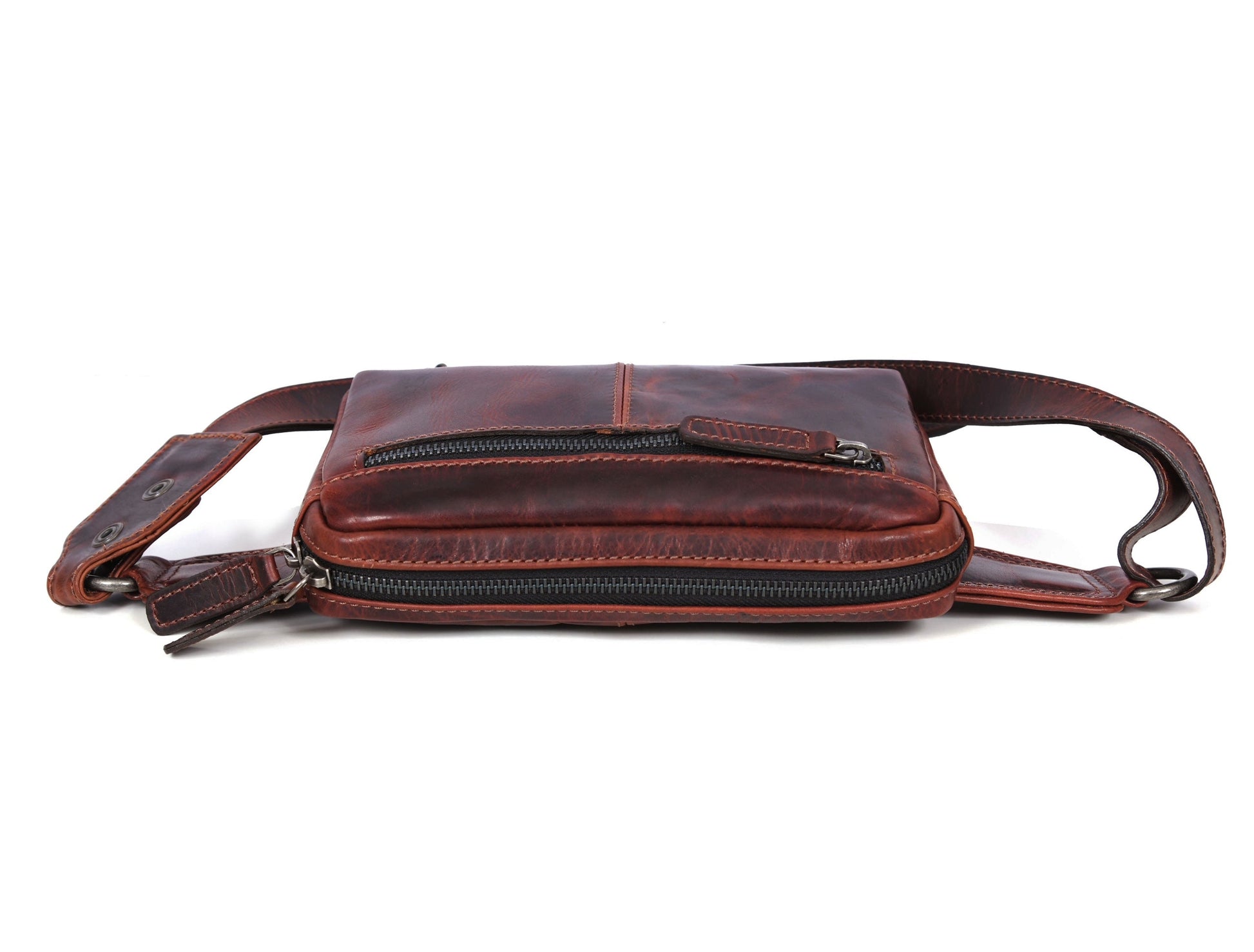 Manhattan - Leather Crossbody Fanny Bag-Everything leather-www.Shopthatapp.com-Tolredo Leather