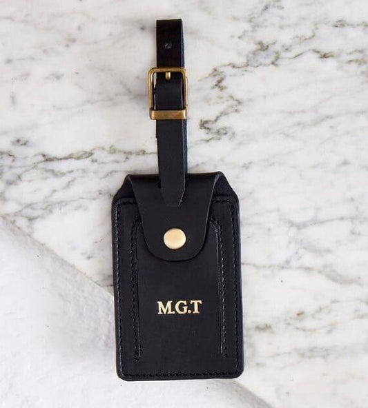 Leather Luggage Tag-Everything leather-www.Shopthatapp.com-Tolredo Leather