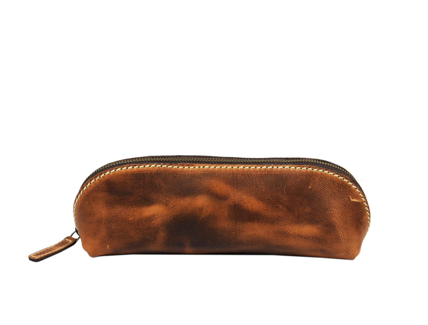 Vintage Leather Pencil Case - Stationery Pouch-Everything leather-www.Shopthatapp.com-Tolredo Leather