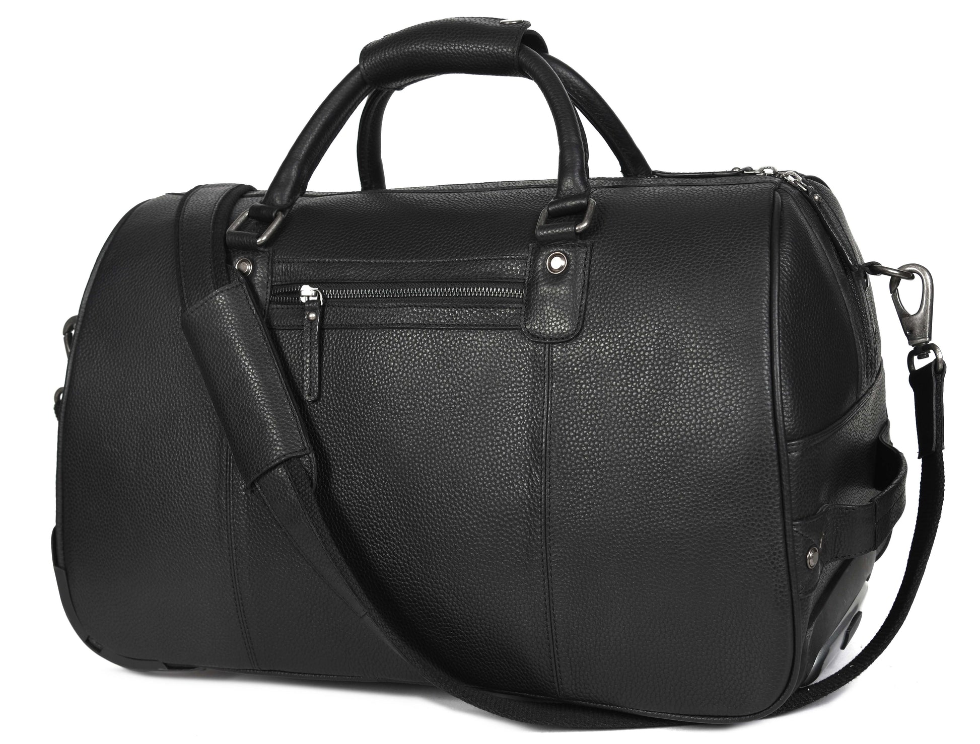 Leather Trolley Bag-Luggage and bags-www.Shopthatapp.com-Tolredo Leather