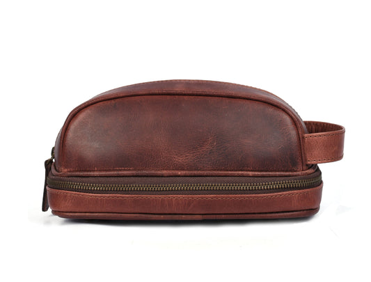 Akron Leather Toiletry Bag-Everything leather-www.Shopthatapp.com-Tolredo Leather