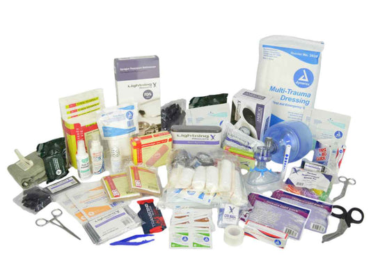 LXSMK-M - Premium Gunshot/IFAK Bleeding Control Fill Kit