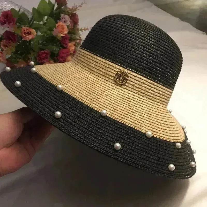 Ladies Summer Vacation Beach Hat Big Brim Hat - www.Shopthatapp.com #
