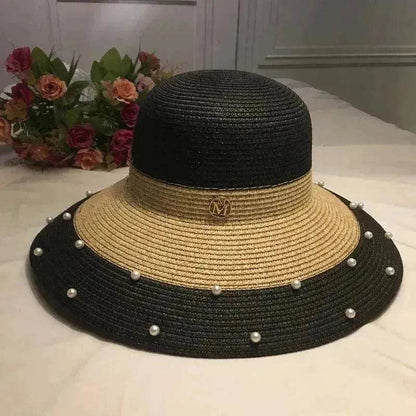 Ladies Summer Vacation Beach Hat Big Brim Hat - www.Shopthatapp.com #