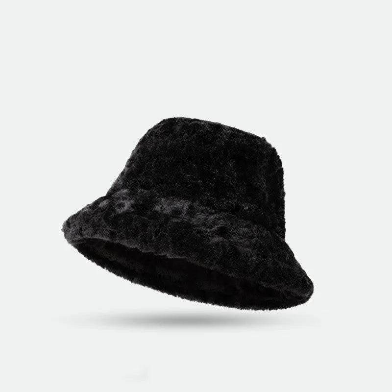 Lambswool Fisherman Sherpa Fleece Hat Winter Warm Fashionable Solid Color Hats For Women - www.Shopthatapp.com #