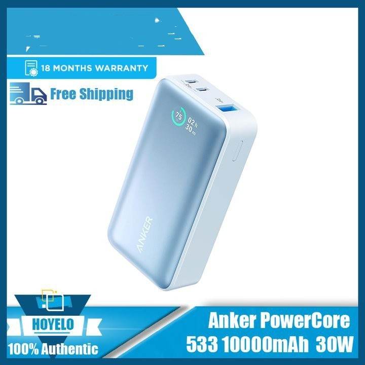 Anker Power Bank - Core Large Capacity Mobile Phone Fast Charging Power Bank 30W 9800mAh - www.Shopthatapp.com