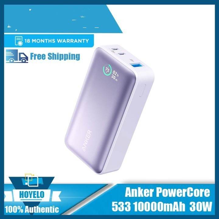 Anker Power Bank - Core Large Capacity Mobile Phone Fast Charging Power Bank 30W 9800mAh - www.Shopthatapp.com