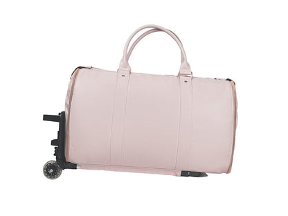 Large Capacity Trolley Travel Bag, Portable Folding Fitness Bag - www.Shopthatapp.com