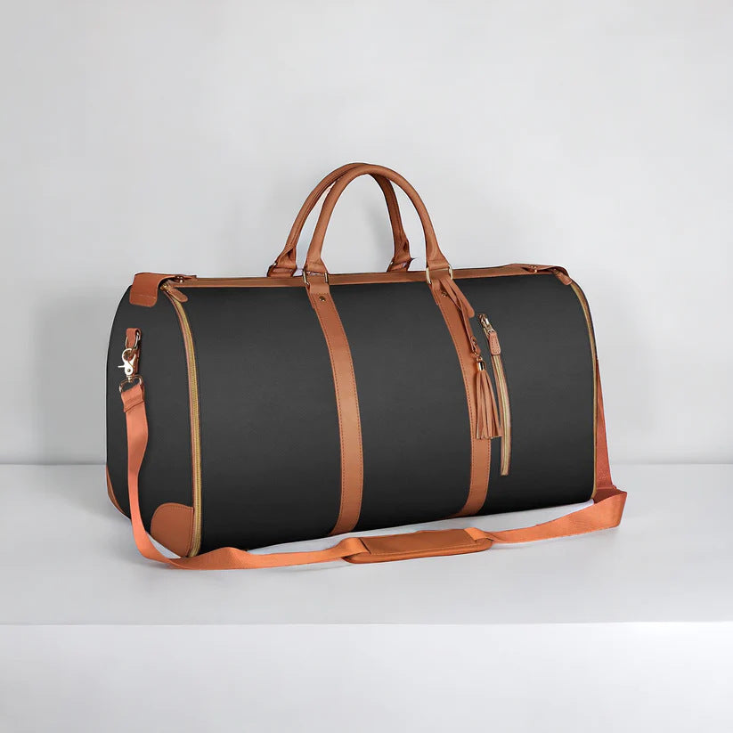 Large Capacity Trolley Travel Bag, Portable Folding Fitness Bag - www.Shopthatapp.com