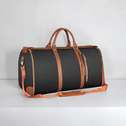Large Capacity Trolley Travel Bag, Portable Folding Fitness Bag - www.Shopthatapp.com