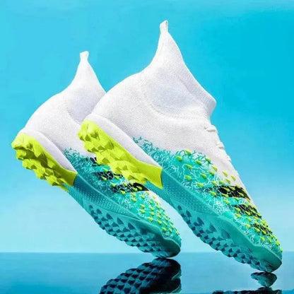 Large High Top Football New Men's Training Spikes - www.Shopthatapp.com