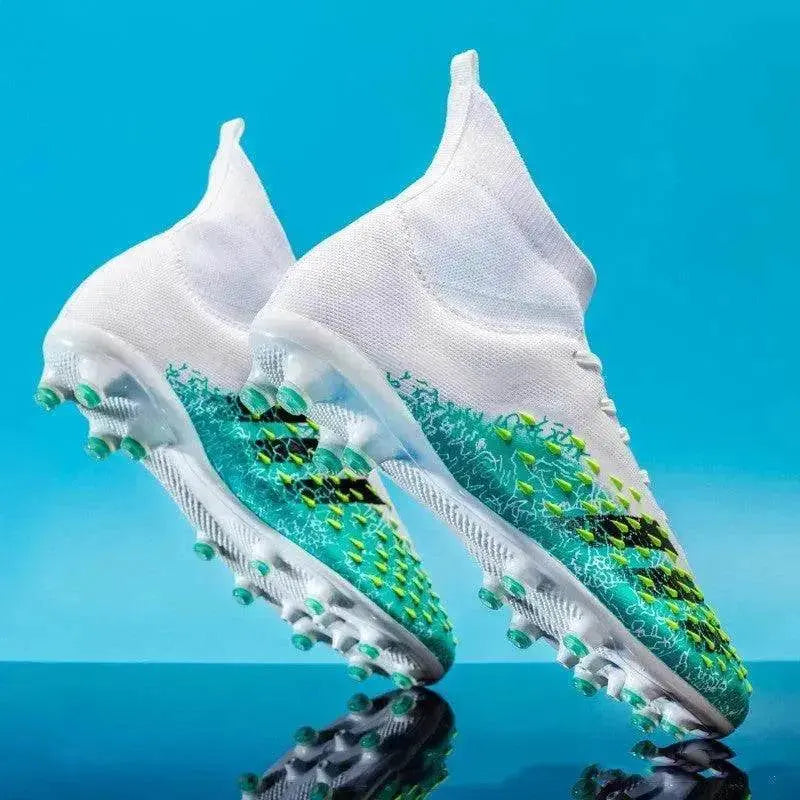 Large High Top Football New Men's Training Spikes - www.Shopthatapp.com