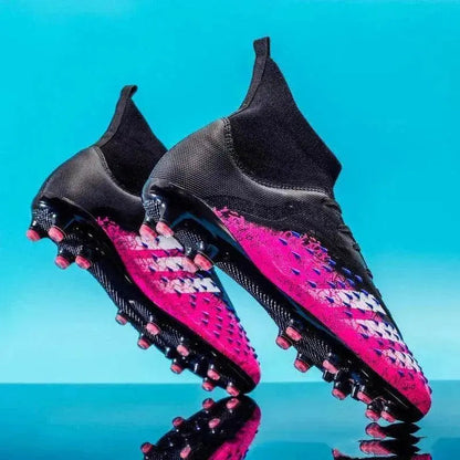 Large High Top Football New Men's Training Spikes - www.Shopthatapp.com