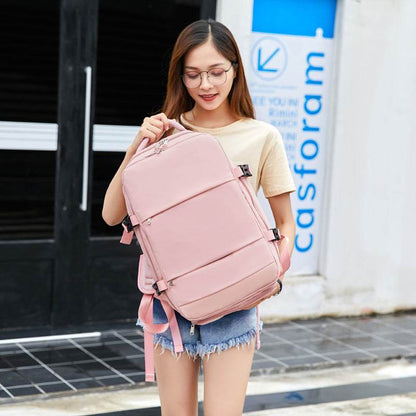 Large capacity leisure school Laptop Girls backpack - www.Shopthatapp.com #