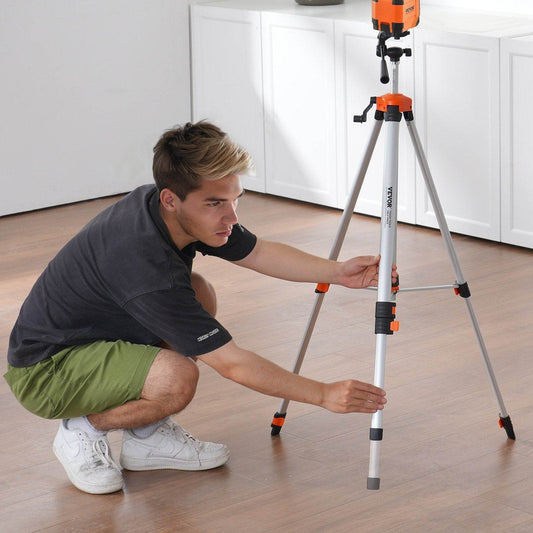Laser Level Tripod  X 20 Thread 27.36-68.11 Inch Height Adjustment - www.Shopthatapp.com #