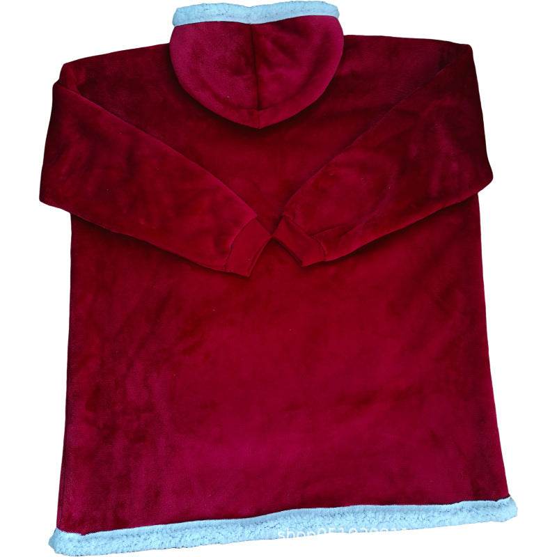 Lazy Pajamas Pullover TV Blanket - www.Shopthatapp.com