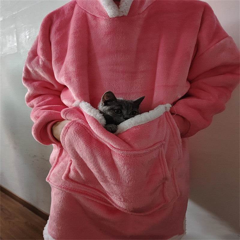 Lazy Pajamas Pullover TV Blanket - www.Shopthatapp.com