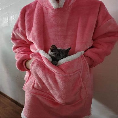 Lazy Pajamas Pullover TV Blanket - www.Shopthatapp.com