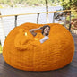 Lazy Sofa Bean Bag Chair Foam Cover - www.Shopthatapp.com