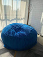 Lazy Sofa Bean Bag Chair Foam Cover - www.Shopthatapp.com