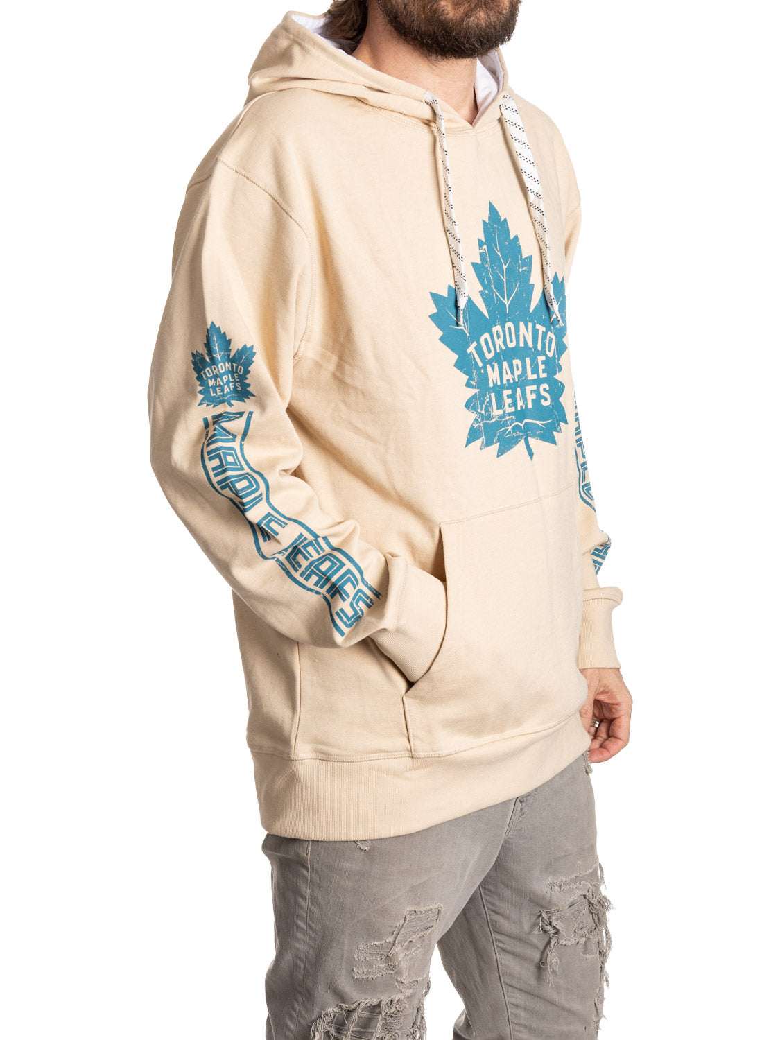 Toronto Maple Leafs Vintage Vibes Hoodie - www.Shopthatapp.com