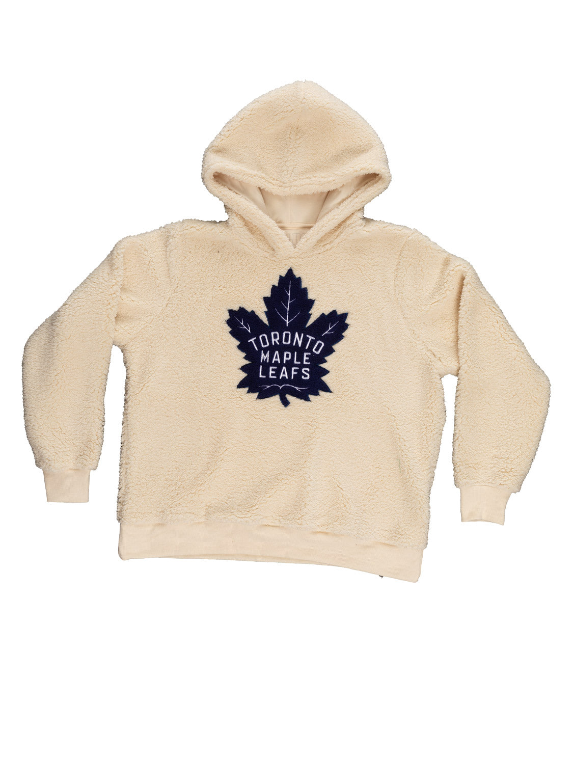 NHL Toronto Maple Leafs Ladies Sherpa Hoodie - www.Shopthatapp.com