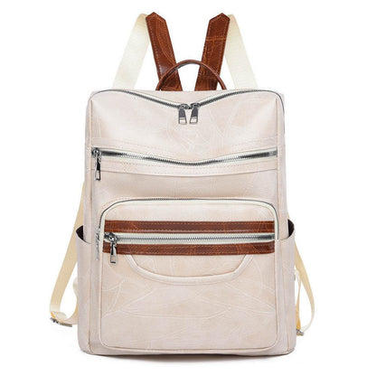 Leather Backpack Large Capacity for Women's - PU Soft - www.Shopthatapp.com #