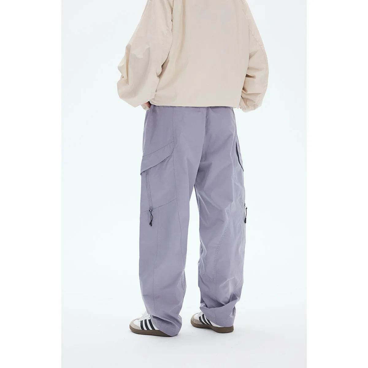 Leisure Cargo Chemical Fiber Blend Men's Trousers - www.Shopthatapp.com #