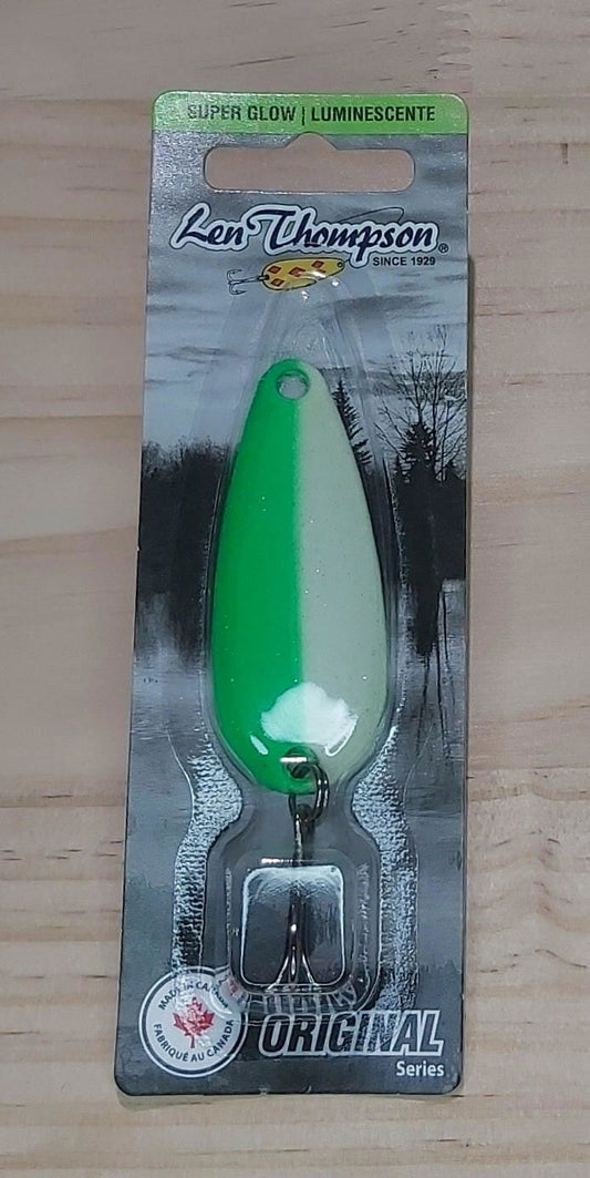 Len Thompson Glowing White & Green Spoons - www.Shopthatapp.com