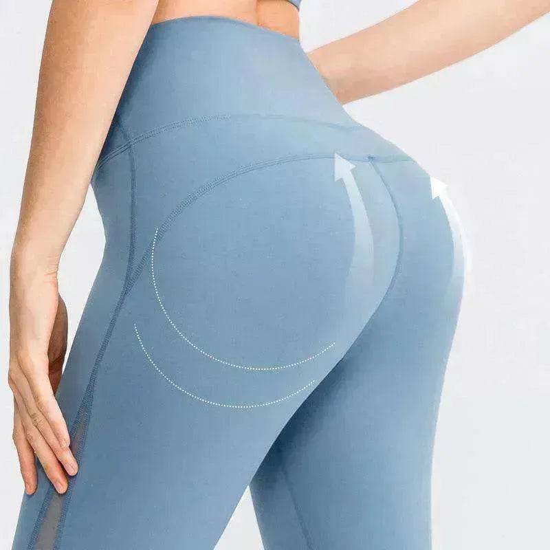 Lift Your Booty: Seamless High Waist Yoga Pants - www.Shopthatapp.com #