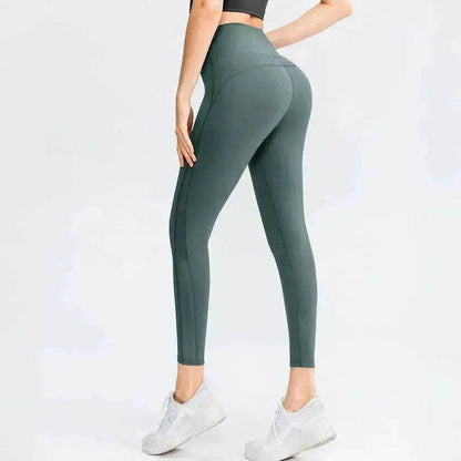 Lift Your Booty: Seamless High Waist Yoga Pants - www.Shopthatapp.com #