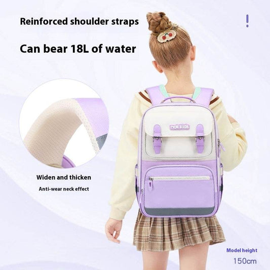 Lightweight Burden Alleviation Large Capacity Student Schoolbag - www.Shopthatapp.com #