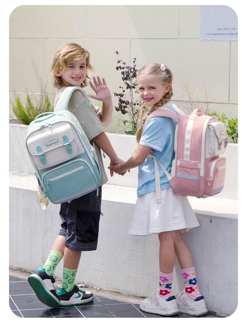 Lightweight Burden Alleviation Large Capacity Student Schoolbag - www.Shopthatapp.com #