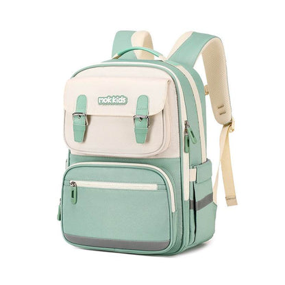 Lightweight Burden Alleviation Large Capacity Student Schoolbag - www.Shopthatapp.com #