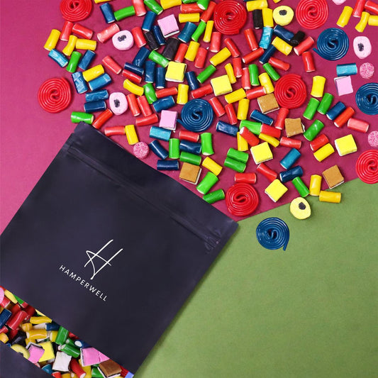 Liquorice Sweets Selection Pouch-Food and beverage-www.Shopthatapp.com-HamperWell