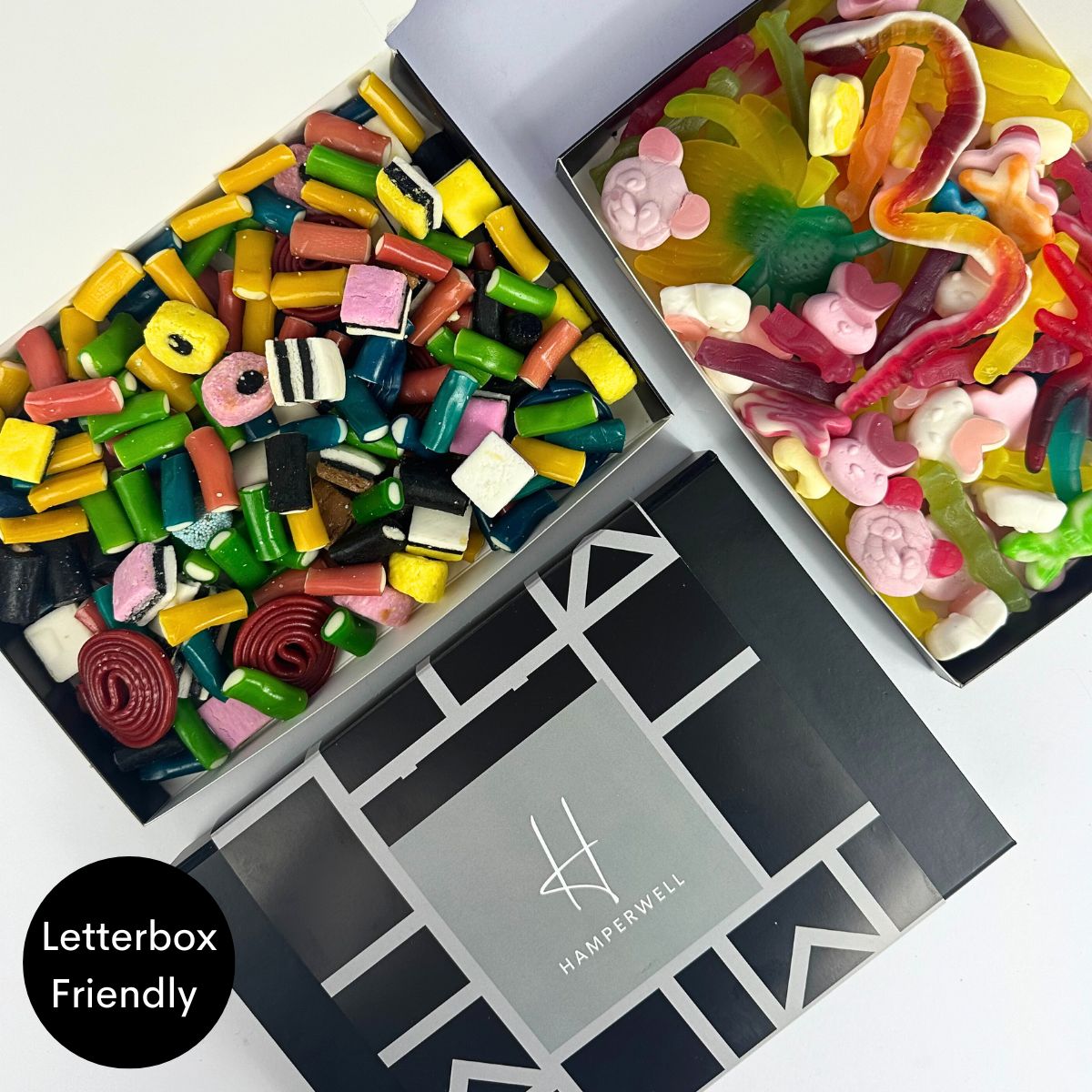 Liquorice Sweets Letterbox Gift Hamper-Food and beverage-www.Shopthatapp.com-HamperWell