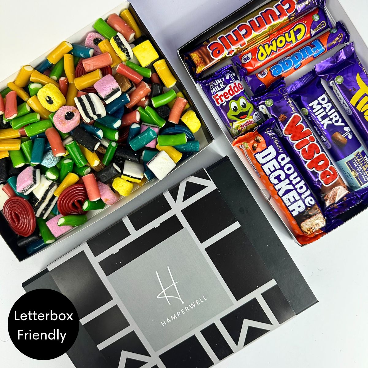 Liquorice Sweets Letterbox Gift Hamper-Food and beverage-www.Shopthatapp.com-HamperWell