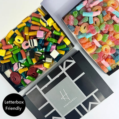 Liquorice Sweets Letterbox Gift Hamper-Food and beverage-www.Shopthatapp.com-HamperWell