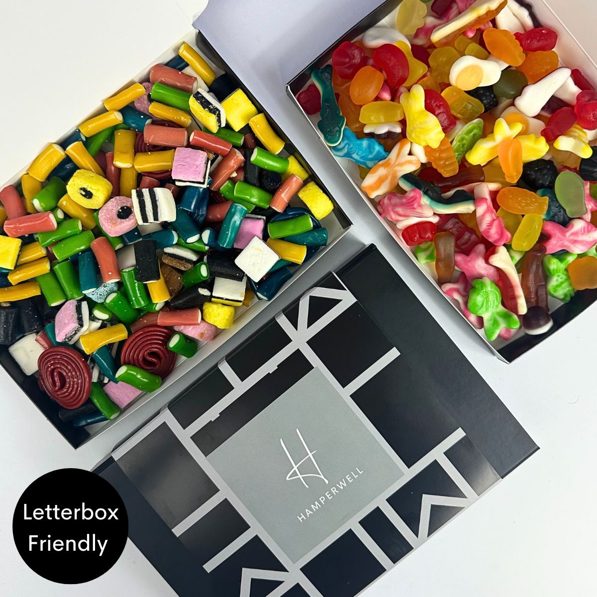 Liquorice Sweets Letterbox Gift Hamper-Food and beverage-www.Shopthatapp.com-HamperWell