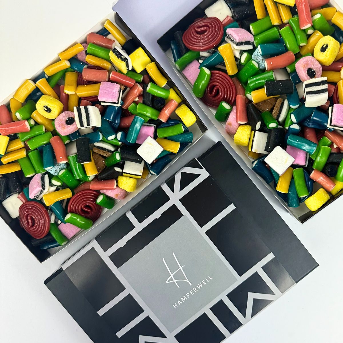 Liquorice Sweets Letterbox Gift Hamper-Food and beverage-www.Shopthatapp.com-HamperWell
