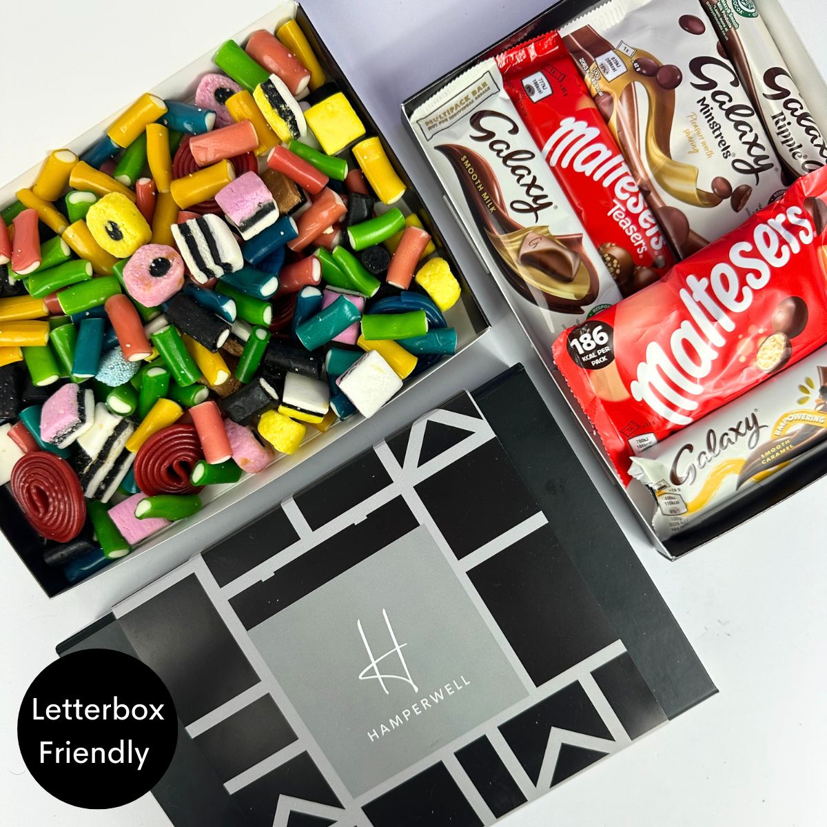 Liquorice Sweets Letterbox Gift Hamper-Food and beverage-www.Shopthatapp.com-HamperWell