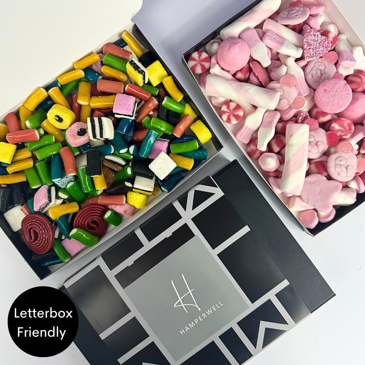 Liquorice Sweets Letterbox Gift Hamper-Food and beverage-www.Shopthatapp.com-HamperWell