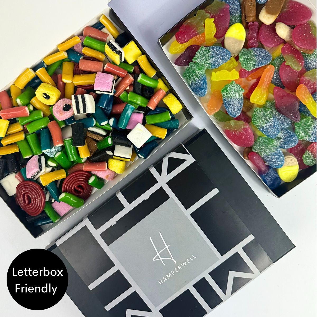 Liquorice Sweets Letterbox Gift Hamper-Food and beverage-www.Shopthatapp.com-HamperWell