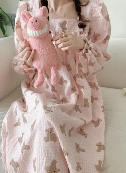 Long Sleeved Pullover Plaid Pajamas For Women - www.Shopthatapp.com #