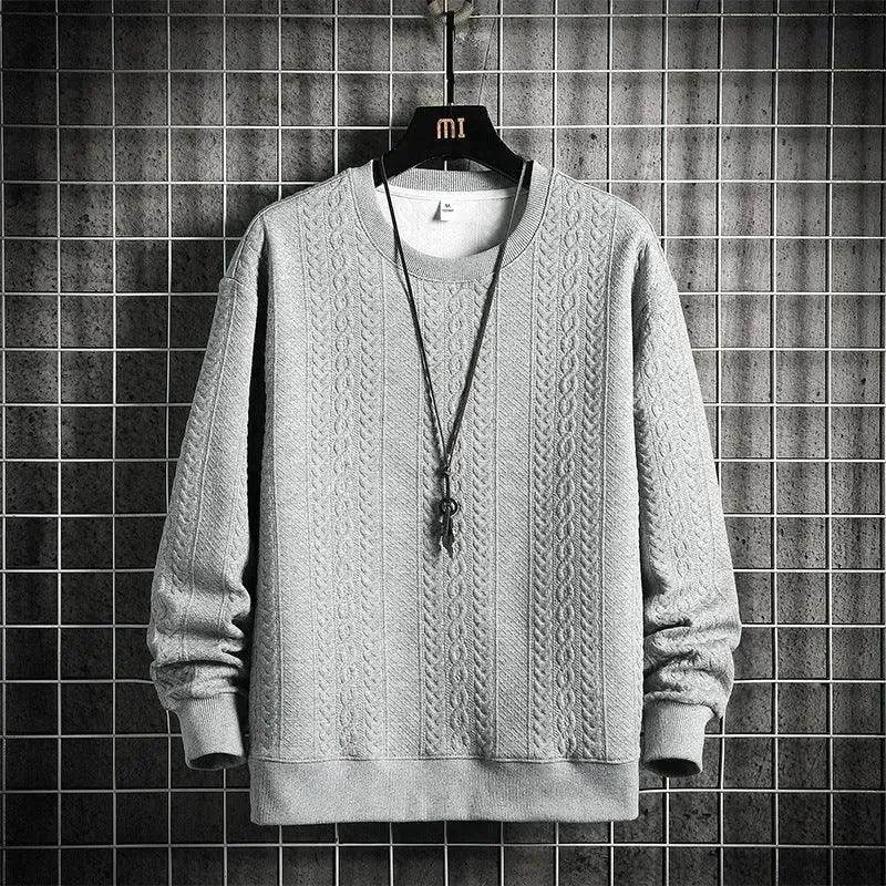 Loose Crew Neck T-shirt Casual Sweatshirt - www.Shopthatapp.com #