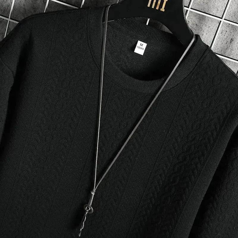 Loose Crew Neck T-shirt Casual Sweatshirt - www.Shopthatapp.com #