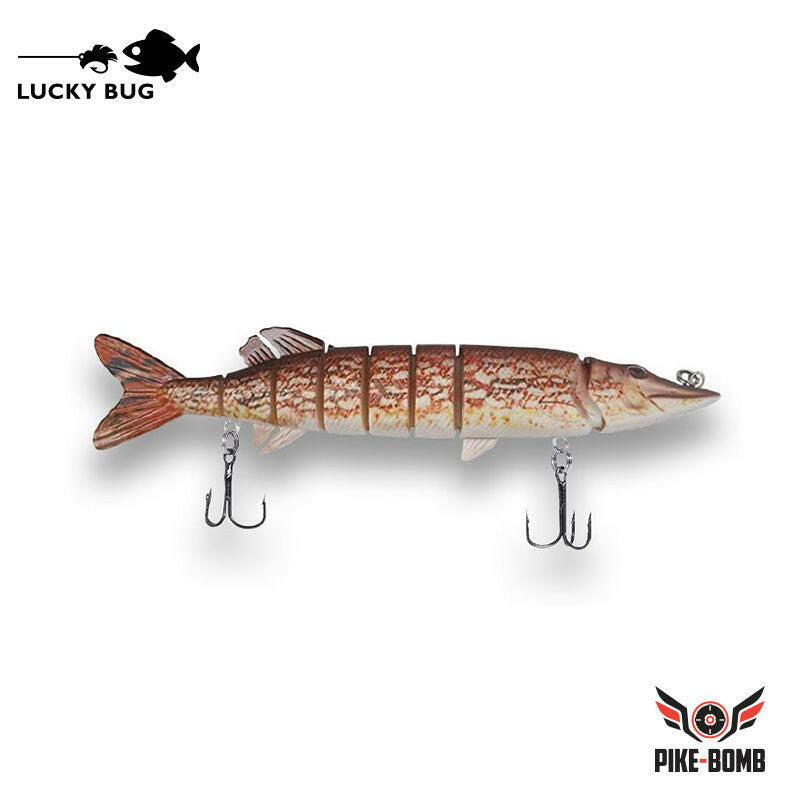 Lucky Bug 5" Pike Bomb Lures - www.Shopthatapp.com